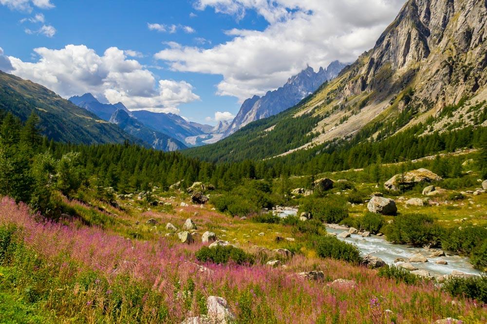 tour du mont blanc july weather